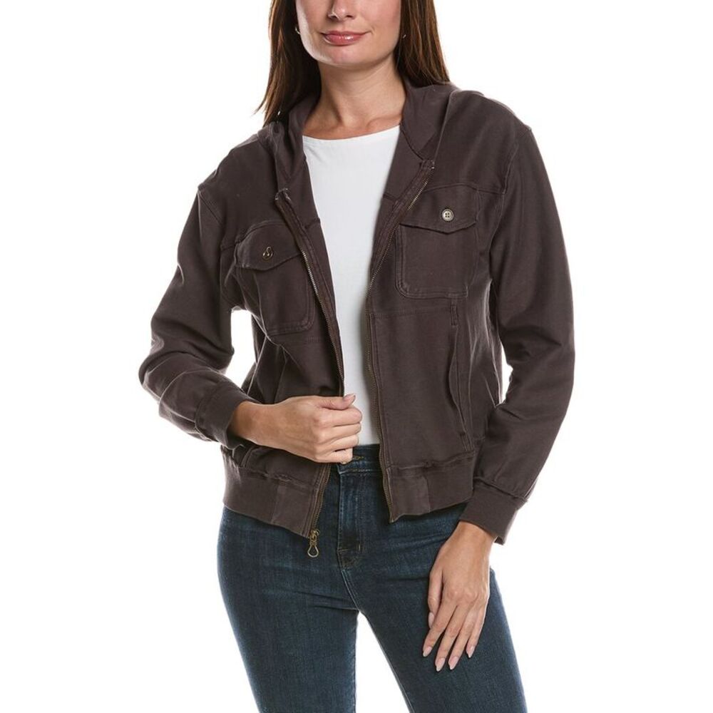 Xcvi Womens  Balfore Bomber Jacket, Brown